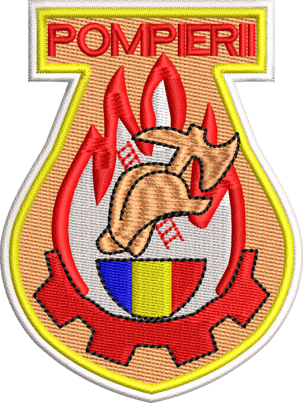 EMBLEMA POMPIERII MILITARI